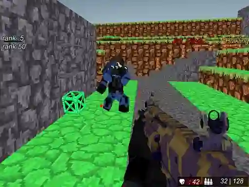 Játék Blocky Wars Advanced Combat Swat Multiplayer online