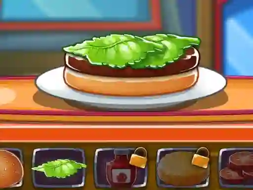 Játék Top Burger Cooking online