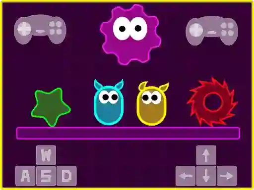 Játék Neon Slimes online