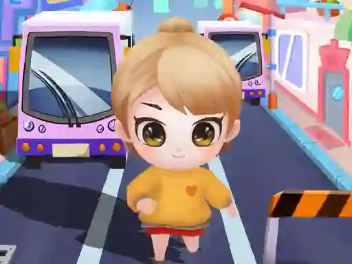 Játék Angry Chibi Run online