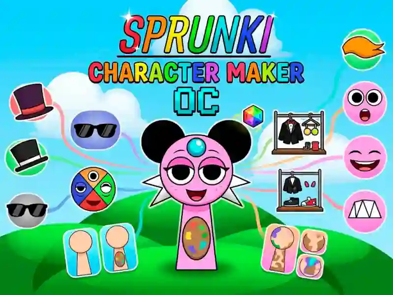 Játék Sprunki Character Maker OC online