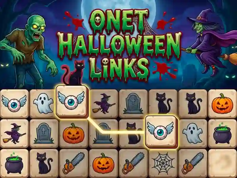 Játék ONet Halloween Links online