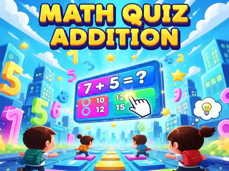 Játék Math Quiz Addition online