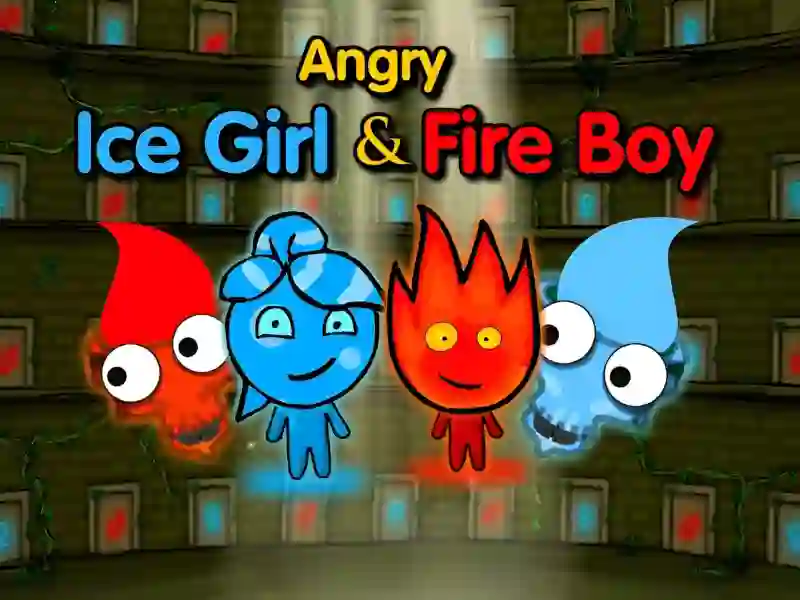 Játék Angry Ice girl and Fire boy online