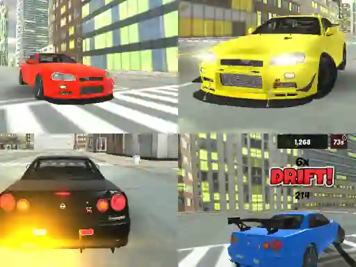 Játék Skyline Drift 3d online