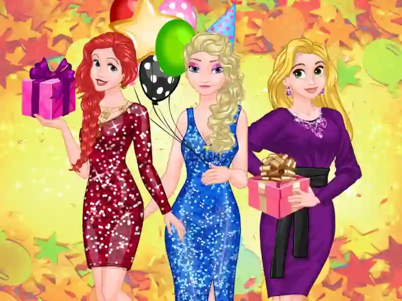 Játék Frosty Princess Party Surprise online