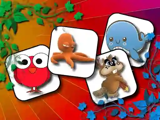 Játék Funny Animals Memory online