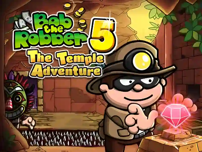 Játék Bob the Robber 5: Temple Adventure online