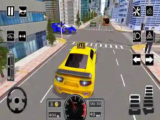 Játék Modern City Taxi Car Simulator online