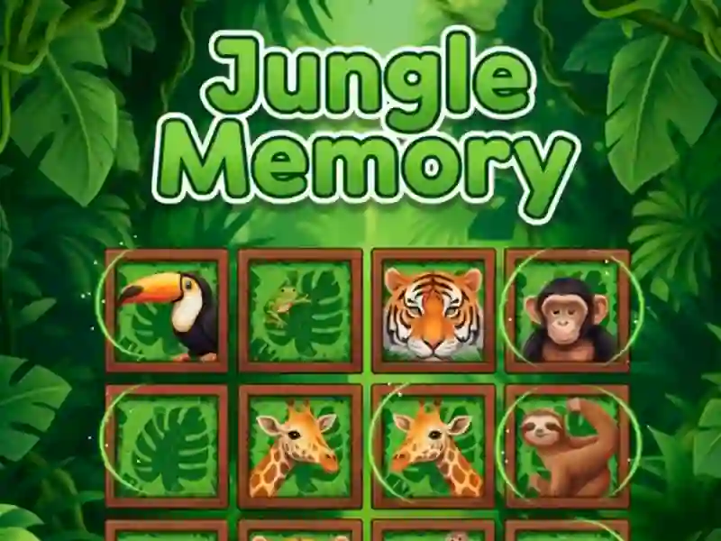 Játék Jungle Memory online