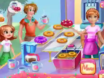 Játék Annie Cooking Donuts online