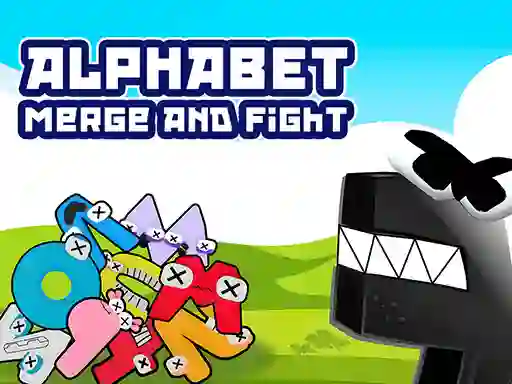 Játék Alphabet Merge And Fight online