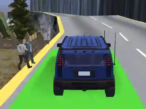 Játék Uphill Jeep Driving online
