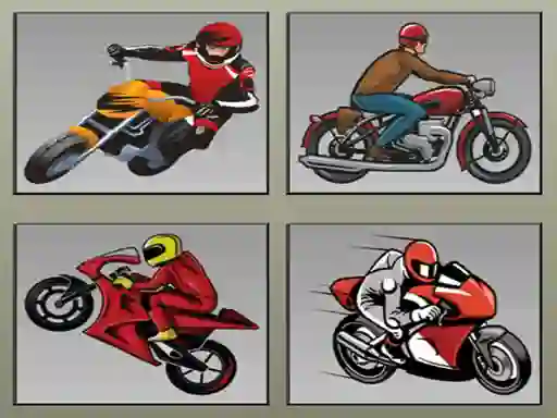 Játék Racing Motorcycles Memory online