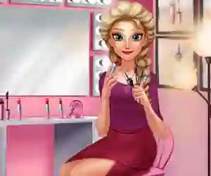 Játék Ice Queen Makeover Time online