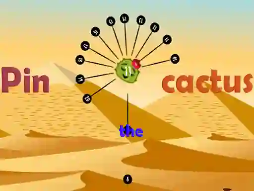 Játék Pin the cactus online