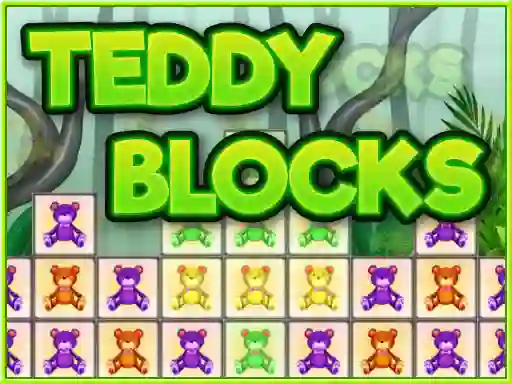 Játék Teddy blocks online