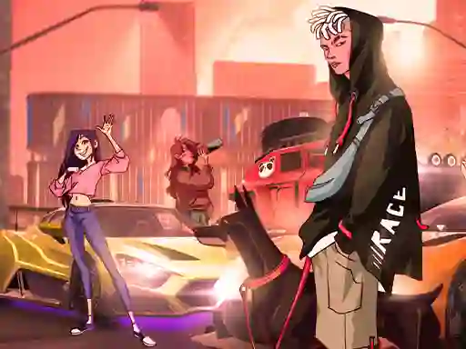 Játék Rod Multiplayer Car Driving online