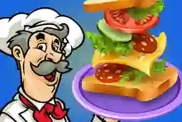 Játék Sandwich Baker online