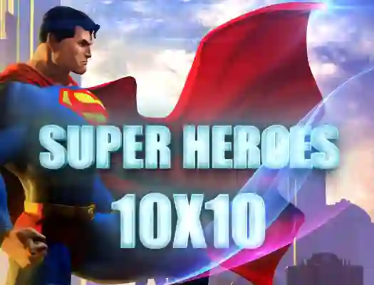 Játék Super heroes 10х10 online