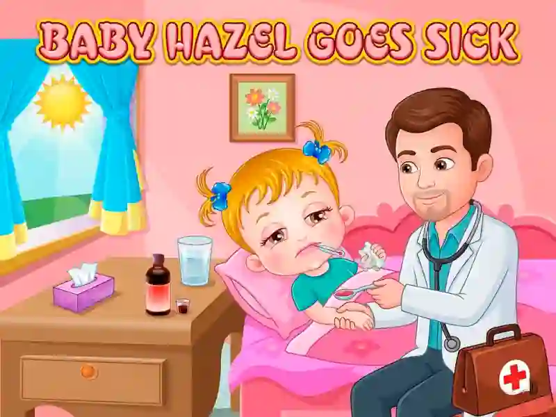 Játék Baby Hazel Goes Sick online