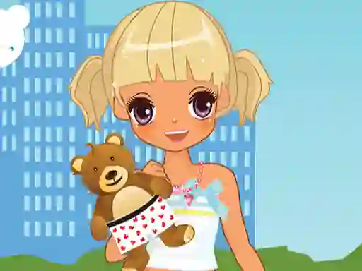 Játék Little Girl Dress Up online