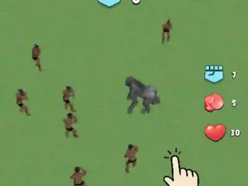 Játék Men Vs Gorilla online