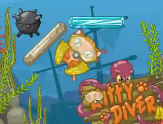 Játék Kitty Diver online