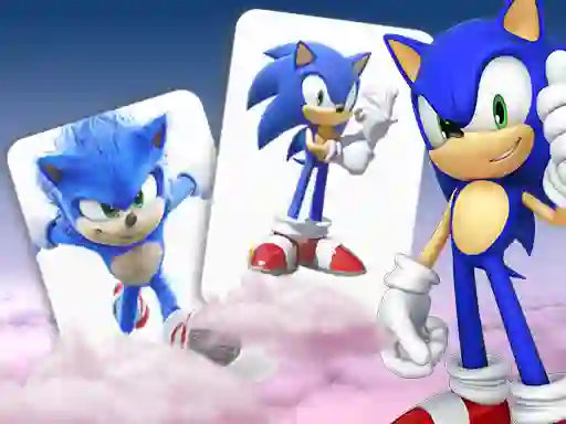 Játék Sonic Memory card Match online