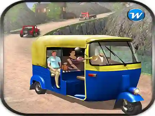 Játék Public Tricycle Rickshaw driving online