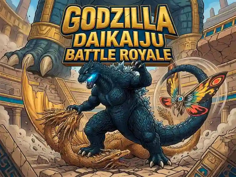 Játék Godzilla Daikaiju Battle Royale online