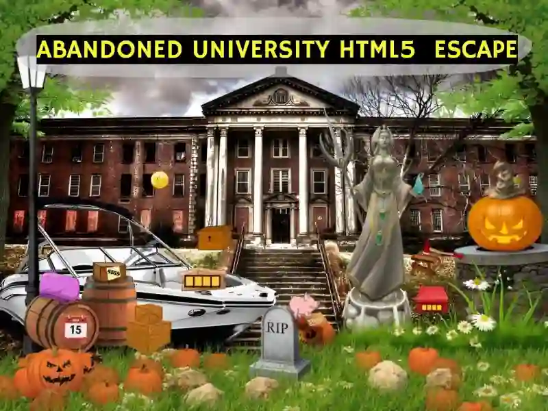 Játék Abandoned University Html5 Escape online