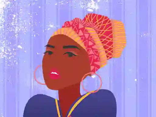 Játék African Princess Jigsaw online