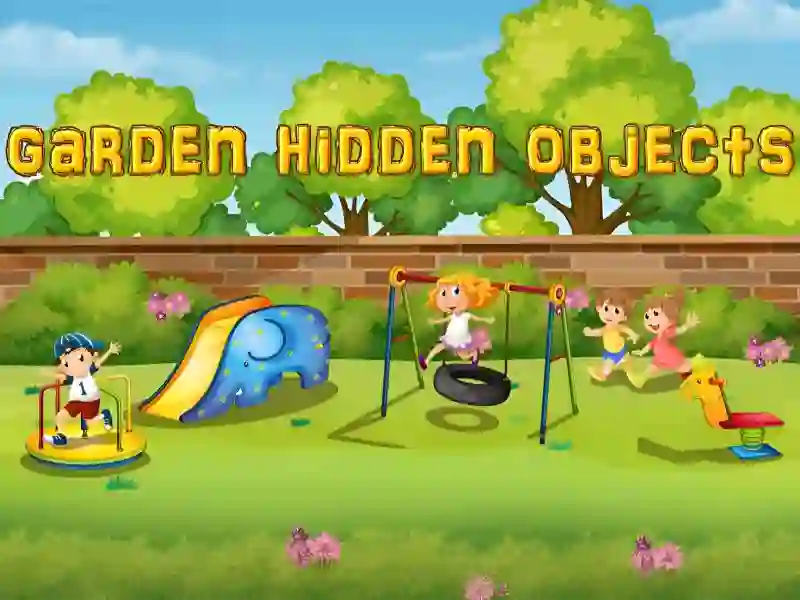 Játék Garden Hidden Objects online
