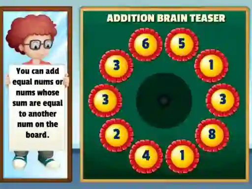 Játék Addition brain teaser online