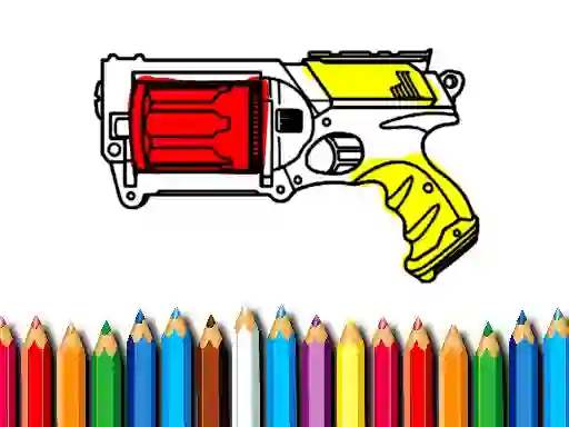 Játék Back To School: Nerf Coloring Book online