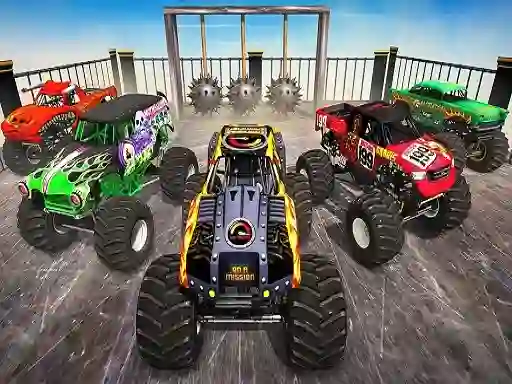Játék Monster Truck Impossible Stunt Track online