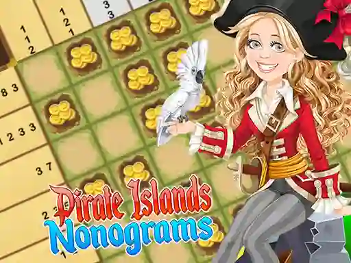 Játék Pirate Islands Nonograms online