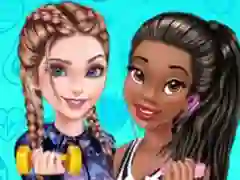 Játék Princesses Workout Buddies online