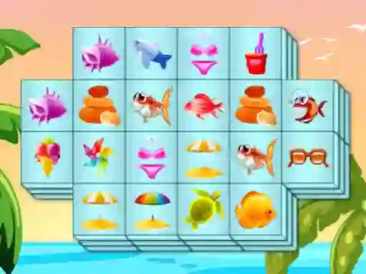 Játék Summer Mahjong online