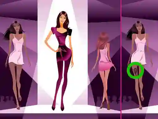 Játék Fashion Models Differences online