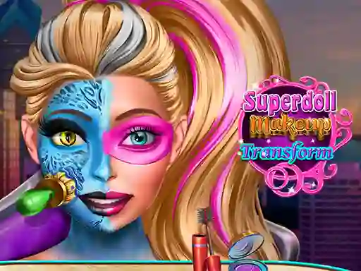 Játék Super Doll Makeup Transform online