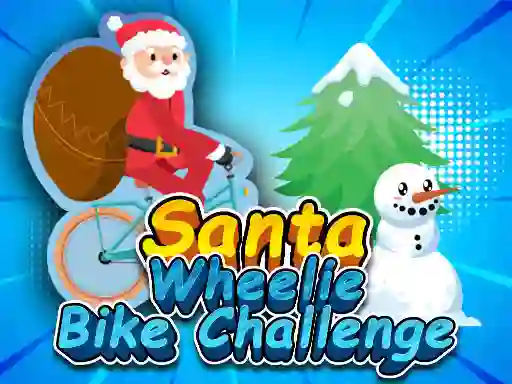 Játék Santa Wheelie Bike Challenge online