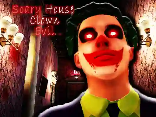 Játék Scary House Clown Evil online