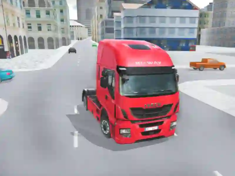 Játék City Driving Truck Simulator 3d online