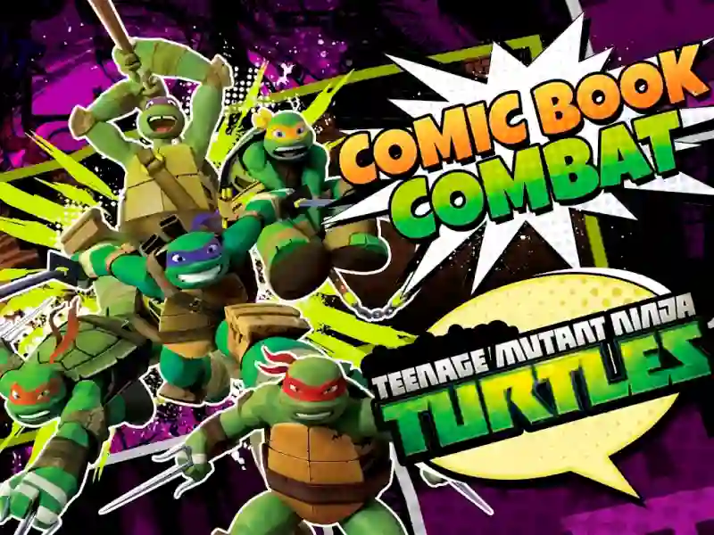 Játék Teenage Mutant Ninja Turtles Comic book Combat online