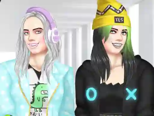 Játék Billie Eilish Makeover online