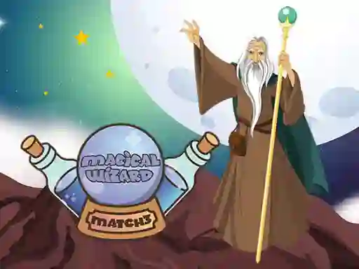 Játék Magical Wizard Match 3 online