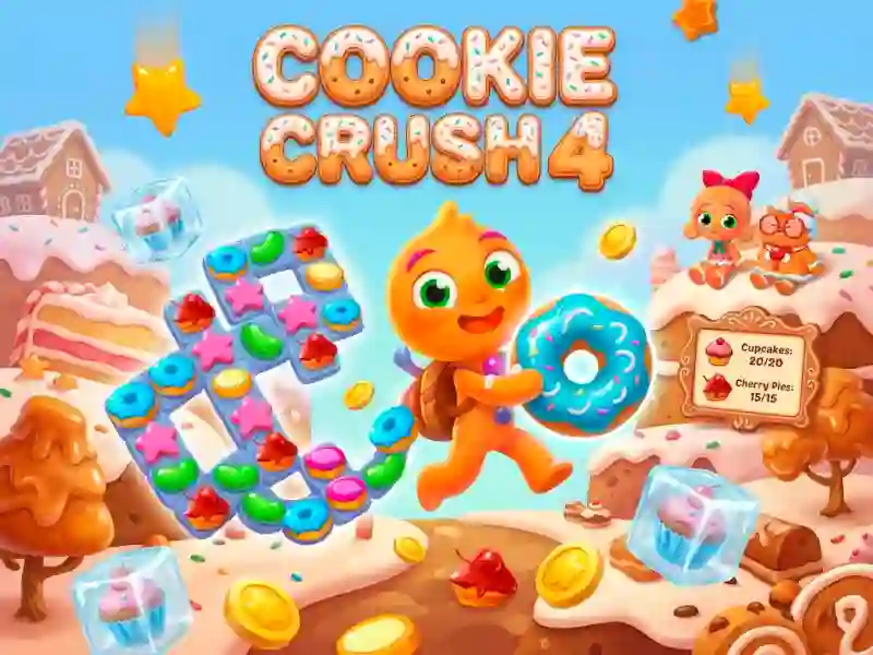 Játék Cookie Crush 4 online