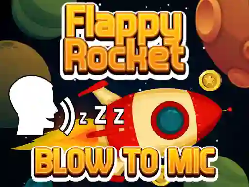 Játék Flappy Rocket With Blowing online